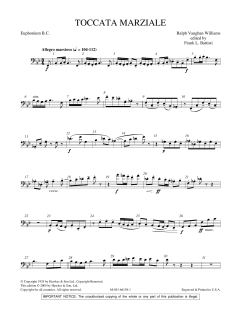 Toccata Marziale von Ralph Vaughan Williams (Download) 