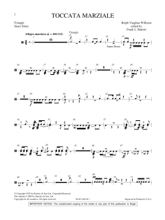 Toccata Marziale von Ralph Vaughan Williams (Download) 