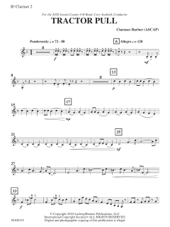 Tractor Pull von Clarence E. Barber (Download) 