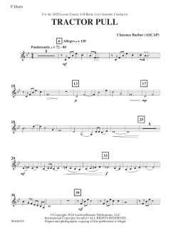 Tractor Pull von Clarence E. Barber (Download) 