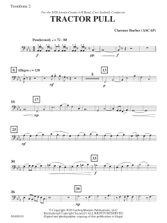 Tractor Pull von Clarence E. Barber (Download) 