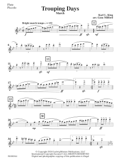 Trouping Days von Karl L. King (Download) 