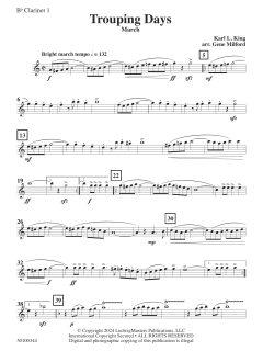 Trouping Days von Karl L. King (Download) 