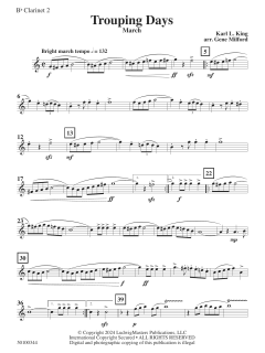 Trouping Days von Karl L. King (Download) 