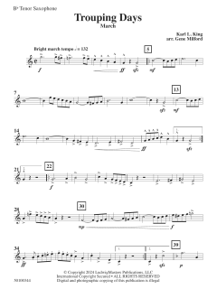 Trouping Days von Karl L. King (Download) 