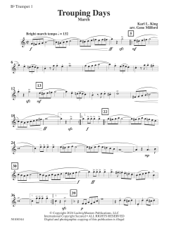 Trouping Days von Karl L. King (Download) 