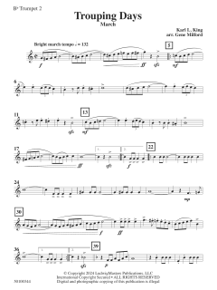 Trouping Days von Karl L. King (Download) 