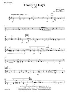 Trouping Days von Karl L. King (Download) 