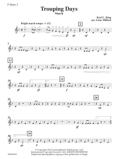 Trouping Days von Karl L. King (Download) 