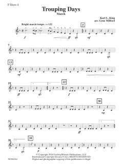 Trouping Days von Karl L. King (Download) 