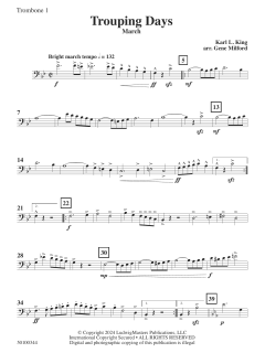 Trouping Days von Karl L. King (Download) 