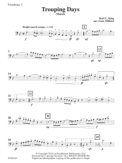 Trouping Days von Karl L. King (Download) 