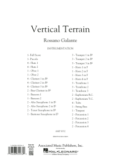 Vertical Terrain von Rossano Galante (Download) 