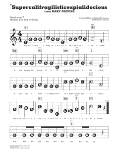 Supercalifragilisticexpialidocious von Julie Andrews (Download) 