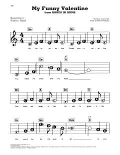 My Funny Valentine von Lorenz Hart (Download) 