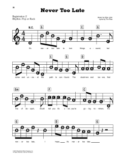 Never Too Late von Elton John (Download) 