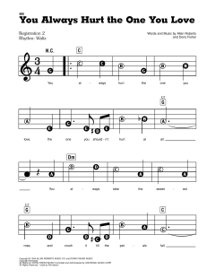 You Always Hurt The One You Love von Doris Fisher (Download) 