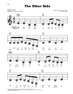 The Other Side von Benj Pasek (Download) 