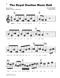 The Royal Doulton Music Hall von Marc Shaiman (Download) 