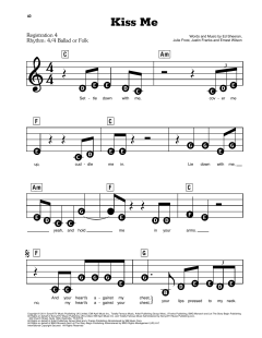 Kiss Me von Ed Sheeran (Download) 