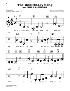 The Unbirthday Song von Al Hoffman (Download) 