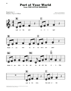 Part Of Your World von Howard Ashman (Download) 