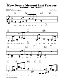 How Does A Moment Last Forever von Celine Dion (Download) 