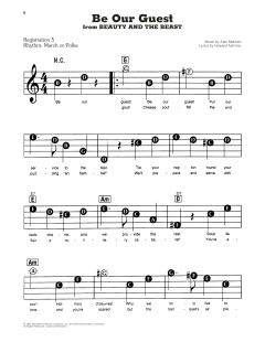 Be Our Guest von Alan Menken (Download) 