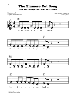 The Siamese Cat Song von Peggy Lee (Download) 