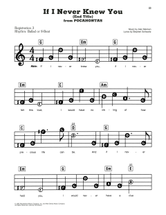 If I Never Knew You (End Title) von Alan Menken (Download) 