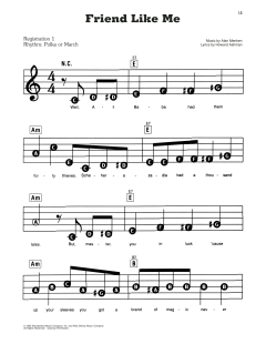 Friend Like Me von Alan Menken (Download) 