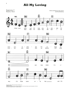 All My Loving von The Beatles (Download) 