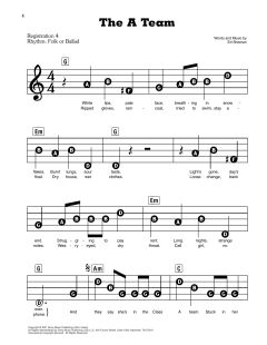 The A Team von Ed Sheeran (Download) 