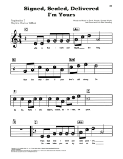 Signed, Sealed, Delivered I'm Yours von Stevie Wonder (Download) 