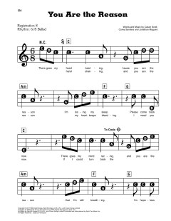 You Are The Reason von Calum Scott (Download) 