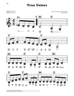 True Colors von Cyndi Lauper (Download) 