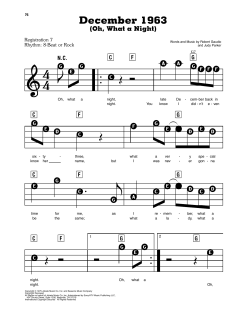 December 1963 (Oh, What A Night) von Frankie Valli (Download) 