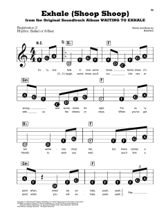 Exhale (Shoop Shoop) von Whitney Houston (Download) 