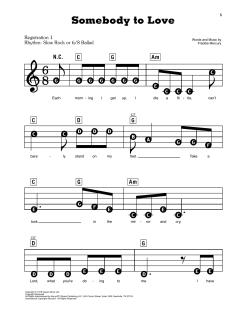 Somebody To Love von Queen (Download) 