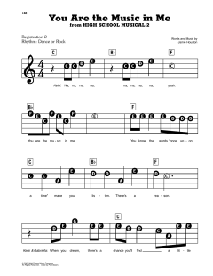 You Are The Music In Me von Jamie Houston (Download) 