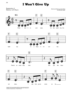 I Won't Give Up von Jason Mraz (Download) 