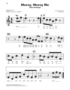 Mercy, Mercy Me (The Ecology) von Marvin Gaye (Download) 