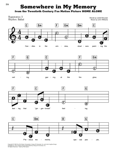 Somewhere In My Memory von John Williams (Download) 