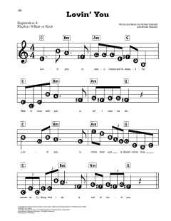 Lovin' You von Richard Rudolph (Download) 