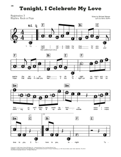 Tonight, I Celebrate My Love von Gerry Goffin (Download) 