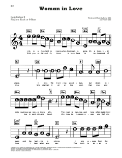 Woman In Love von Barbra Streisand (Download) 