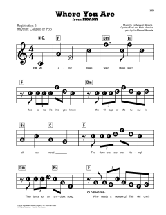 Where You Are von Lin-Manuel Miranda (Download) 