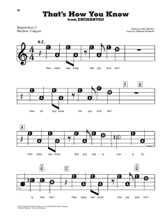 That's How You Know von Amy Adams (Download) 