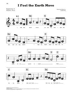 I Feel The Earth Move von Carole King (Download) 