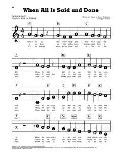 When All Is Said And Done von ABBA (Download) 